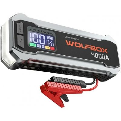 Wolfbox MegaVolt 24 24 000 mAh 4 000 A startovací zdroj – Hledejceny.cz