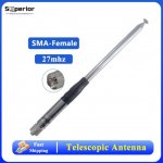 OEM CB teleskopická anténa 27 MHz TNC SMA BNC Konektor: SMA – Zboží Živě