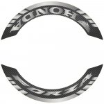 SEFIS dvoudílné polepy na kola HONDA Forza karbon-šedá – Hledejceny.cz