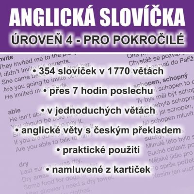 Anglická slovíčka - úroveň 4 pro pokročilé - Ludvík Richard – Hledejceny.cz