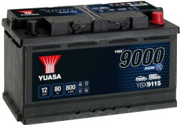 Yuasa YBX9000 12V 80Ah 800A YBX9115