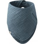 Bibs Bandana mušelínový slintáčik z BIO bavlny Petrol – Zboží Dáma