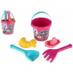 Polesie Sada na písek 5ks plast Paw Patrol/Tlapková patrola růžová 12x22x12cm – Zboží Dáma