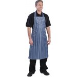 Whites Chefs Clothing Whites voděodolná náprsní zástěra modrobílá – Sleviste.cz