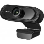 Sandberg USB Webcam Saver 1080P, černá; 333-96 – Zboží Živě