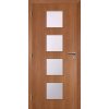 Interiérové dveře Solodoor Zenit 23 prosklené 60 L fólie olše