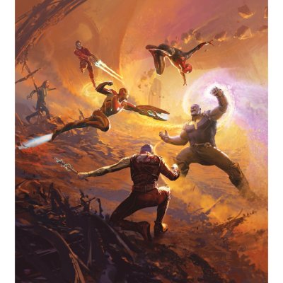 Komar Vliesová fototapeta Avengers Epic Battle Titan rozměry 250 x 280 cm