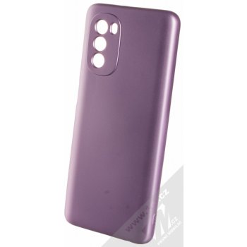 Pouzdro 1Mcz Metallic TPU ochranné Motorola Moto G51 5G fialové