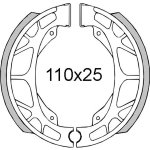 Brzdové čelisti RMS 225120091 zadní