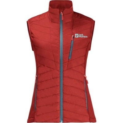 Jack Wolfskin Routeburn Pro Ins Vest W oranžová – Zboží Dáma