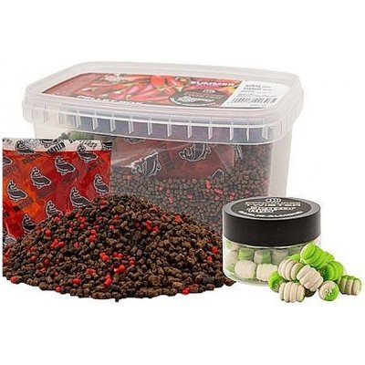 Benzar Mix Method Pellet Box Summer 400 g + Concourse Twister 60ml Chilli Klobása – Zboží Mobilmania