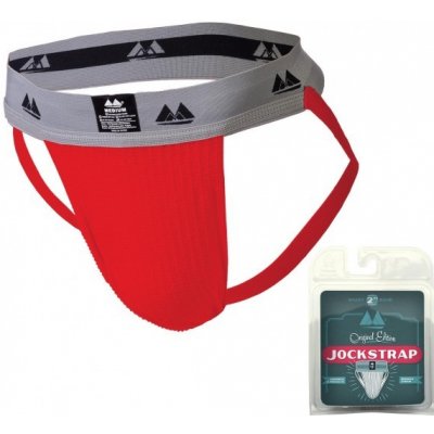 MM Jockstrap Red - jocksy červené MEDIUM