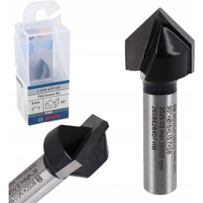 Bosch Drážkovací fréza tvaru V 2608628407 – Sleviste.cz