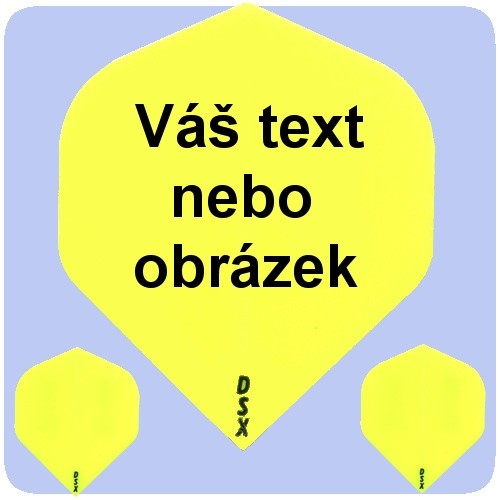 Designa s vlastním potiskem DSX Colours Yellow 10 sad od 400 Kč - Heureka.cz
