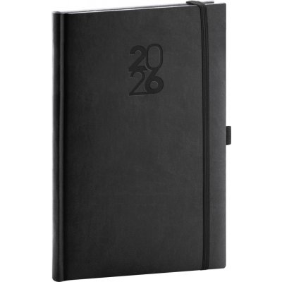 Notique A5 Týdenní 2026 Aprint Top černý – Zboží Živě