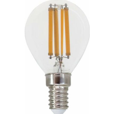 ACA Lighting LED FILAMENT E14 G45 6W 2700K 230V 760lm RA80 BOVA6WW – Hledejceny.cz