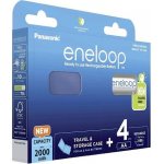 Panasonic Eneloop AA 4x + CASE 3MCCEC/4BE – Zboží Živě