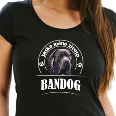 STRIKER Dámské tričko Bandog Černá – Hledejceny.cz