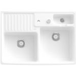 Villeroy & Boch Double-bowl sink 90 Stone white – Zboží Mobilmania