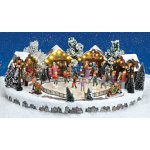 G. Wurm Miniatura Bruslaři na ledě, svítící s hudbou – Hledejceny.cz