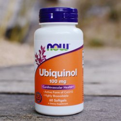 Now Foods Ubiquinol Kaneka 100 mg 60 softgel kapslí