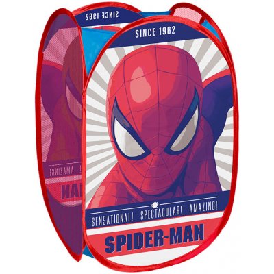 SEVEN Koš Spiderman Polyester 36 x 36 x 58 cm – Sleviste.cz