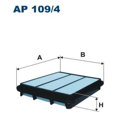 FILTRON Vzduchový filtr AP 109/4 – Hledejceny.cz