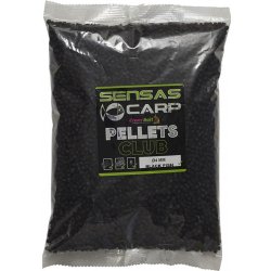 Sensas Pelety Club Black Fish 1kg 4mm