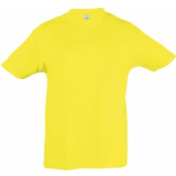 Sols dětské triko s krátkým rukávem REGENT kids 11970302 Lemon