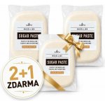 SweetArt Modelovací fondán na dort s kakaovým máslem 3 x 250 g – Zboží Dáma