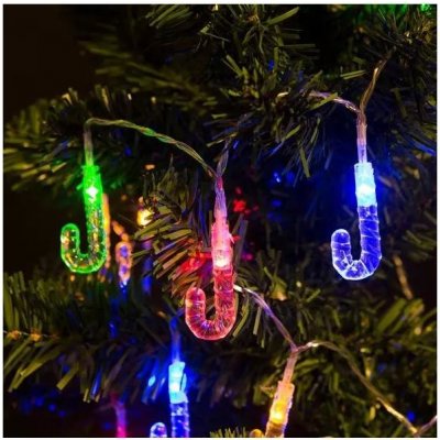 Family LED Vánoční řetěz 20xLED 2,25m multicolor hůlka LC3381