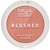 Tvářenka MUA Makeup Academy Blushed Powder Blusher Pudrová Tvářenka Rose Tea 5 g