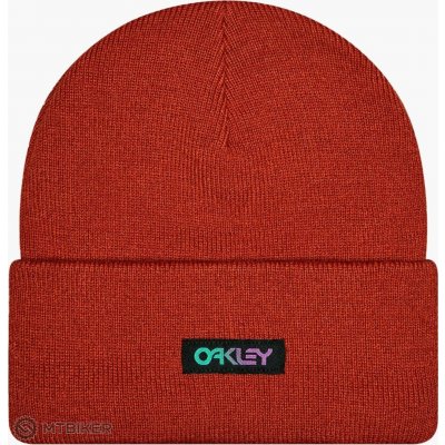 Oakley B1B Gradient Patch Beanie čepice flame red – Hledejceny.cz