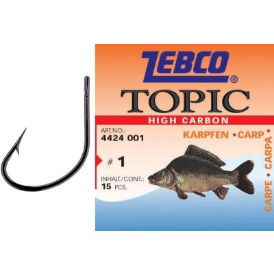 SPORTS zebco topic carp vel.1 10ks – Zboží Mobilmania