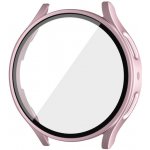 SES Ochranný kryt se sklem pro Samsung Galaxy Watch 5 44 mm - světle růžový 15096 – Zboží Mobilmania
