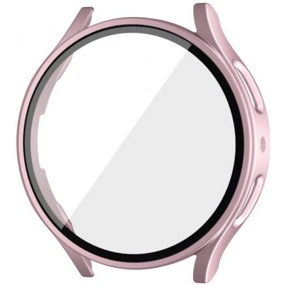 SES Ochranný kryt se sklem pro Samsung Galaxy Watch 5 44 mm - světle růžový 15096 – Zboží Mobilmania