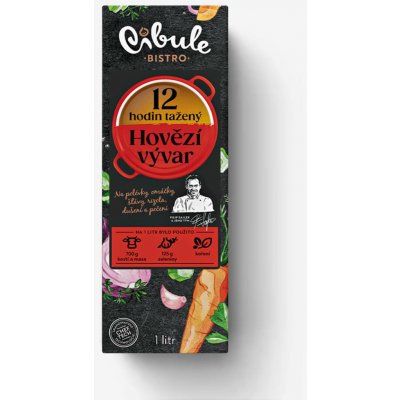 Cibule Bistro Vývar hovězí 1 l – Zboží Dáma
