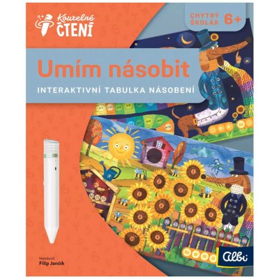 Albi Kouzelné čtení Interaktivní tabulka Umím násobit – Hledejceny.cz