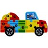 Dřevěná hračka Mega Creativ puzzle auto