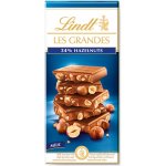 Lindt Les Grandes mléčná s lískovými oříšky 150 g – Zboží Dáma