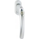 HOPPE okenní klika TOKYO - zamykatelná, 90°, čtyřhran 7 x 35 mm, F1 stříbrná – Hledejceny.cz