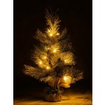 Solight vánoční stromek 45cm 15LED 3x AA IP44 časovač – Hledejceny.cz