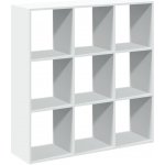 vidaXL Knihovna/dělící stěna bílá 102x29x103,5 cm kompozitní dřevo – Sleviste.cz