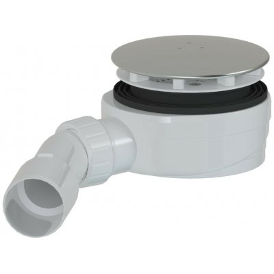 Sifon ke sprchové vaničce SAT Project 90 mm nerez plast SATESLIM90CRS - SATESLIM90CRS – Zboží Dáma