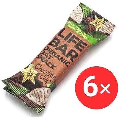 Lifefood Lifebar Oat Snack Bio 6 x 40 g – Hledejceny.cz