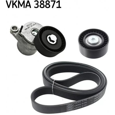 SKF Sada drážkových klínových řemenů SK VKMA38871 – Zboží Mobilmania