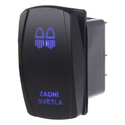 Rocker2 spínač ZADNÍ SVĚTLA 12/24V, STM 47141 – Hledejceny.cz