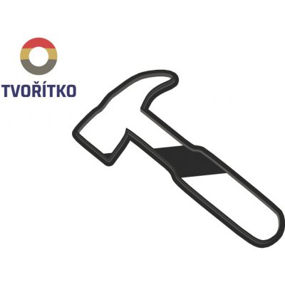 TVOŘÍTKO Kladivo - obrysové vykrajovátko – Hledejceny.cz