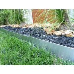 Gutta obrubník 14 x 100 cm pozink stříbrná 1 ks – Hledejceny.cz