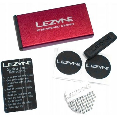 Lezyne Metal Kit lepení red – Hledejceny.cz